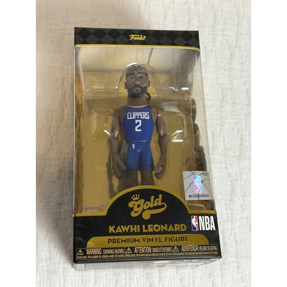 Funko Gold Kawhi Leonard 5-inch Premium Vinyl Figure NBA Clippers
